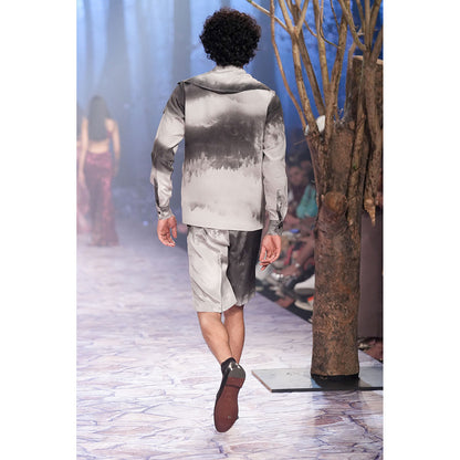 Nirmooha Printed Crepe Shorts