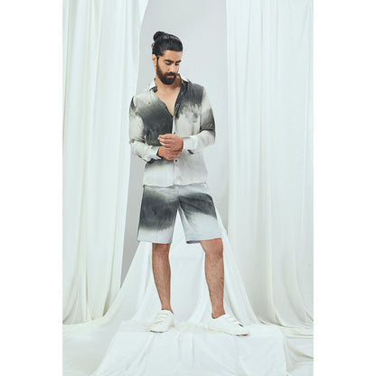 Nirmooha Printed Crepe Shorts