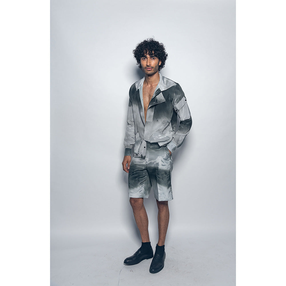 Nirmooha Printed Crepe Shorts