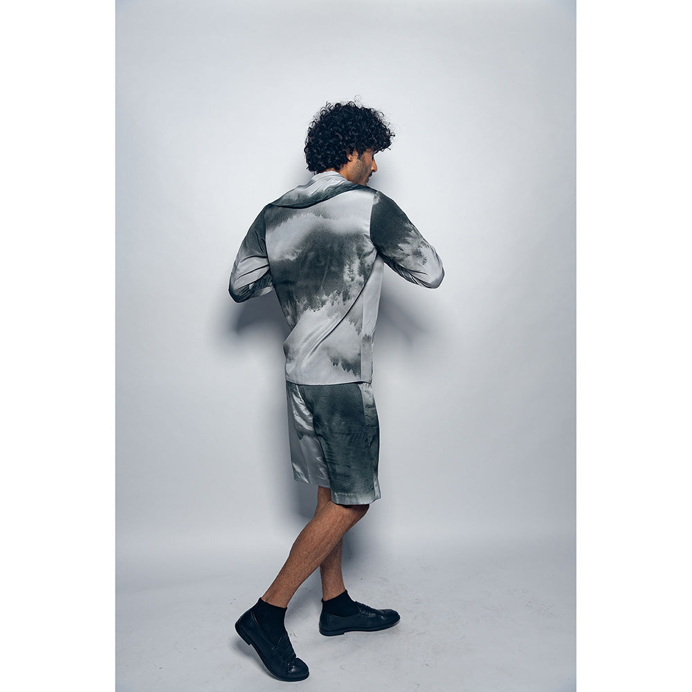 Nirmooha Printed Crepe Shorts