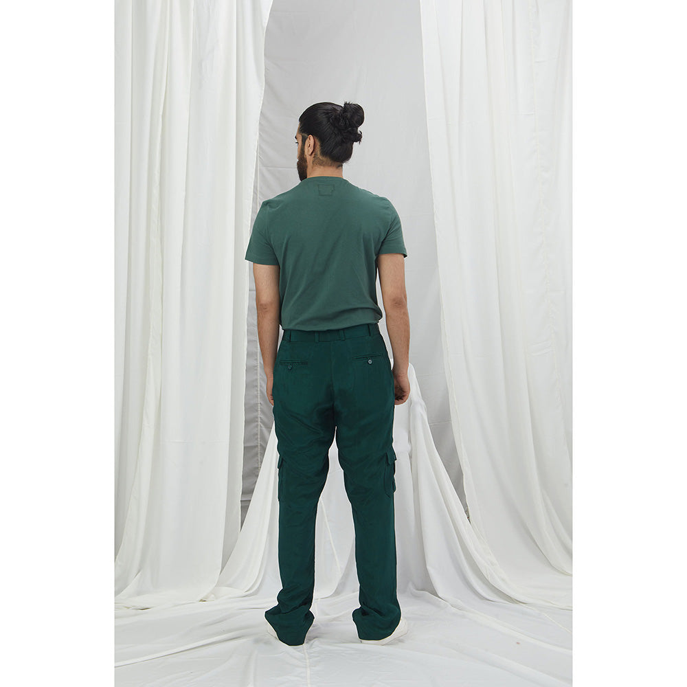 Nirmooha Emerald Embroidered T-Shirt