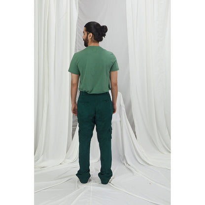 Nirmooha Emerald Embroidered T-Shirt