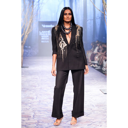 Nirmooha Carbon Wide Pants Black