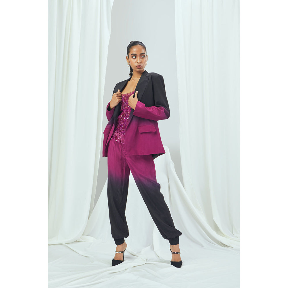 Nirmooha Ruby Ombre Joggers Pants Pink