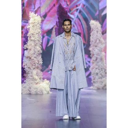 Nirmooha Blue Chantilly Shirt