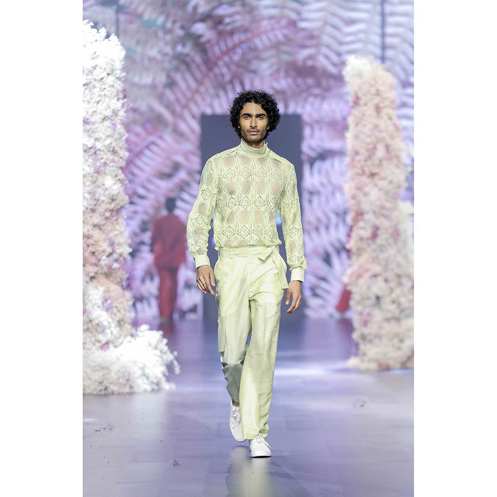 Nirmooha Ivory Straight Pant