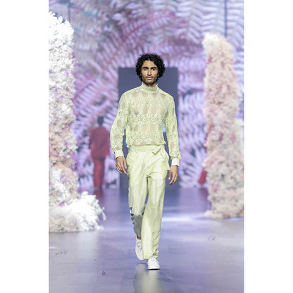 Nirmooha Ivory Straight Pant