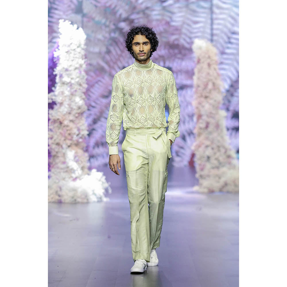 Nirmooha Ivory Straight Pant