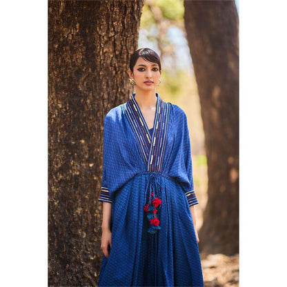 Nirmooha Botanic Mirage Floral Print Kaftan