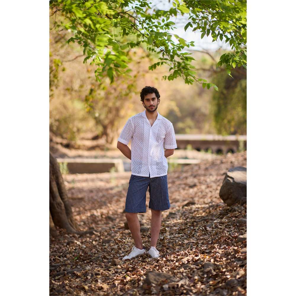 Nirmooha Serene Stripes Shorts