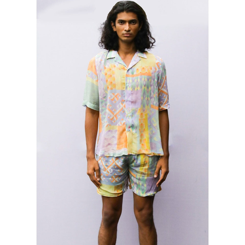 Nirmooha Multicolor Geo Printed Co-Ord Set
