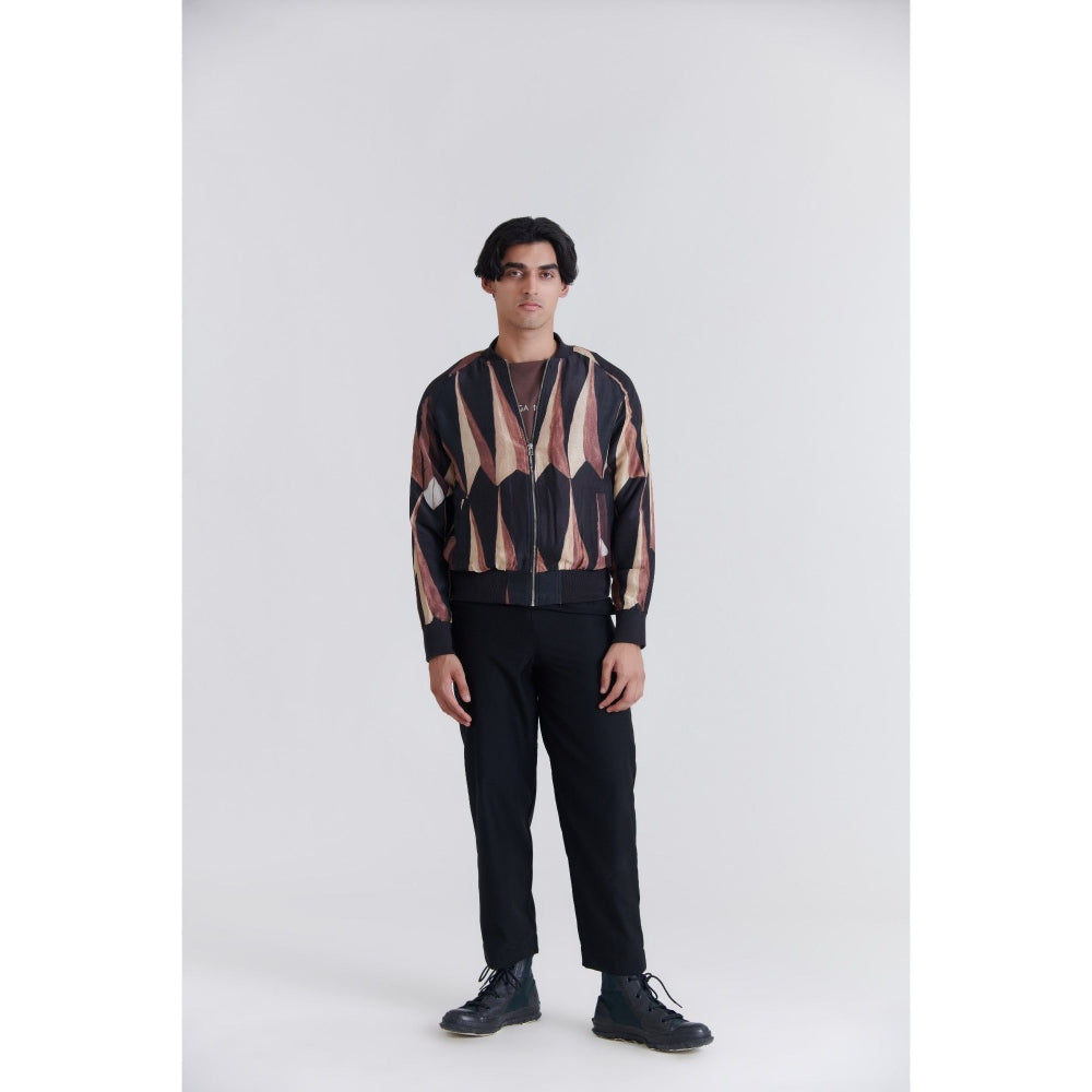 No Grey Area Pandan Evening Bomber Jacket