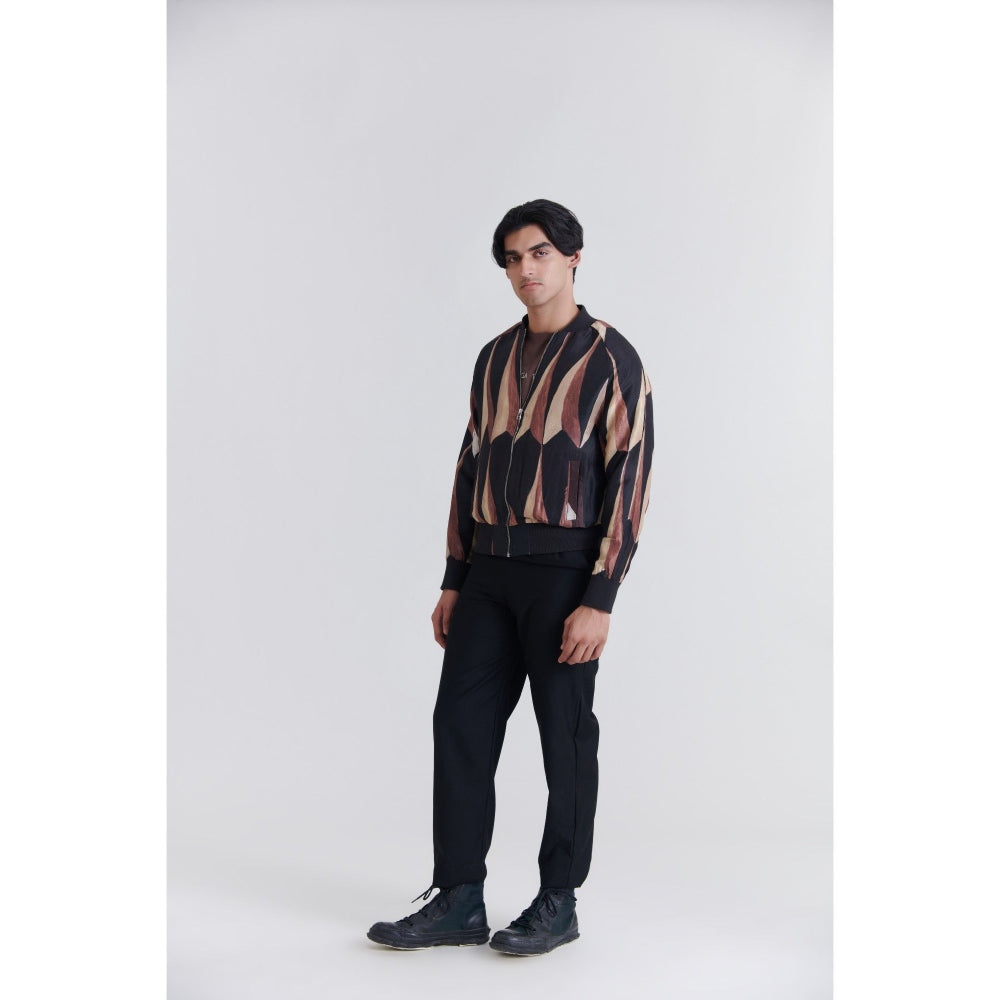 No Grey Area Pandan Evening Bomber Jacket