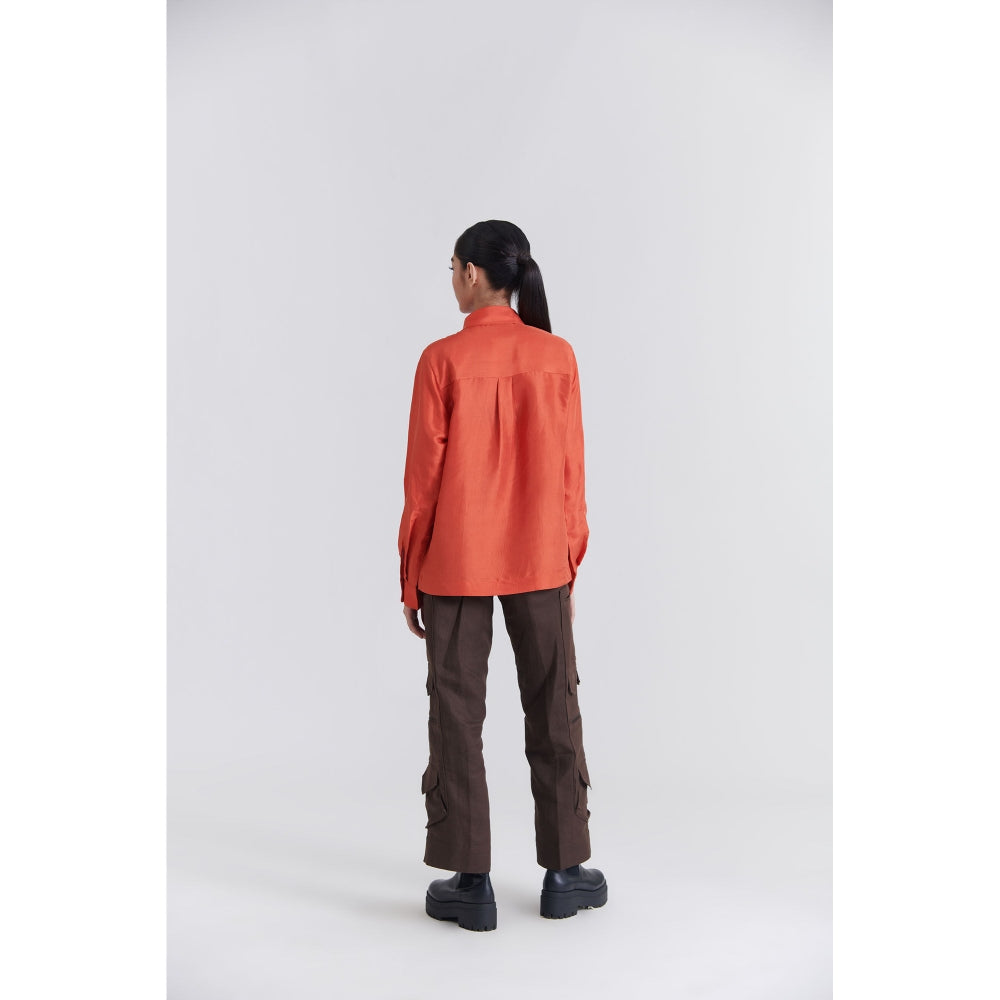 No Grey Area Lily Bloom Boxy Fit Shirt