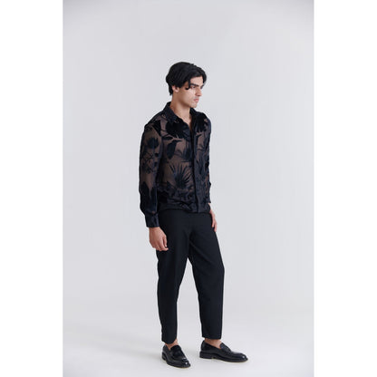 No Grey Area Shadow Maalai Boxy Fit Shirt