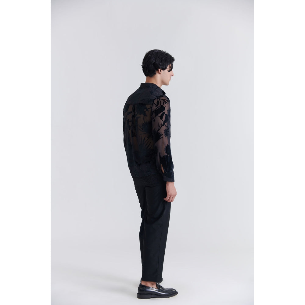 No Grey Area Shadow Maalai Boxy Fit Shirt