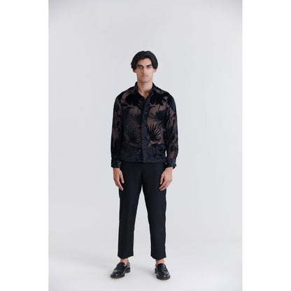 No Grey Area Shadow Maalai Boxy Fit Shirt