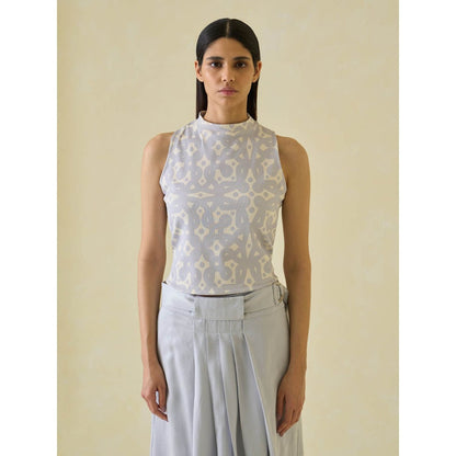 No Grey Area Grey Kolam Tank Top