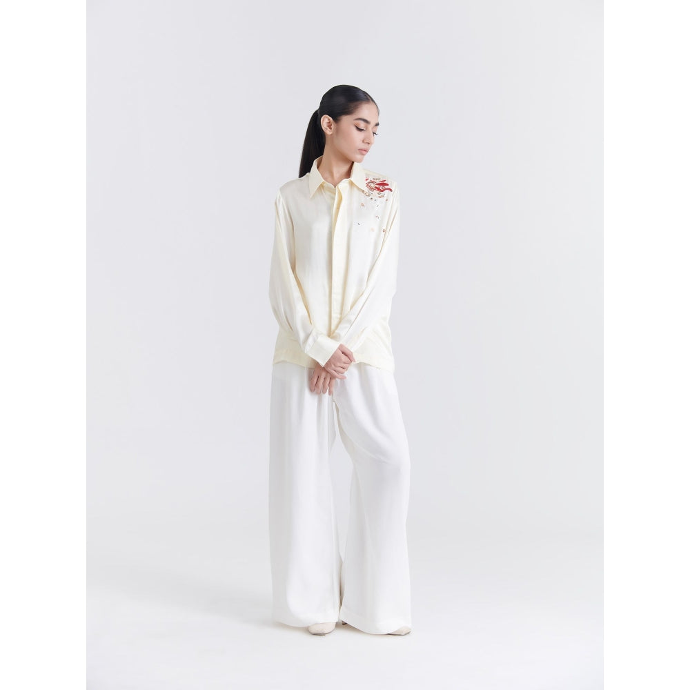 No Grey Area Off White Debry Spill Shirt