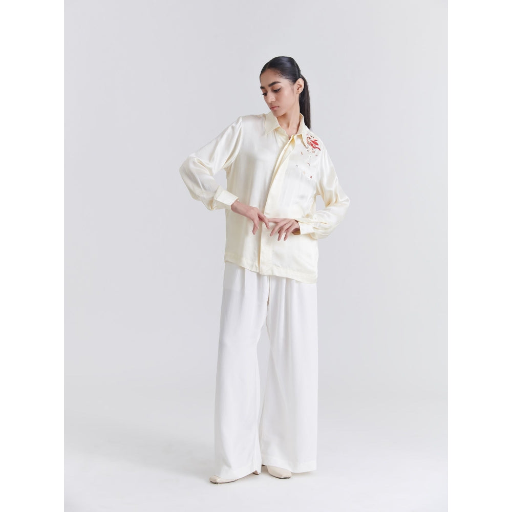 No Grey Area Off White Debry Spill Shirt