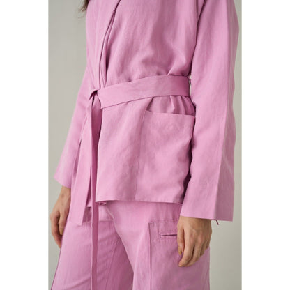 No Grey Area Pink Robe Jacket (Set of 2)