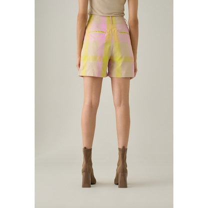 No Grey Area Multi-Colour Madras Shorts