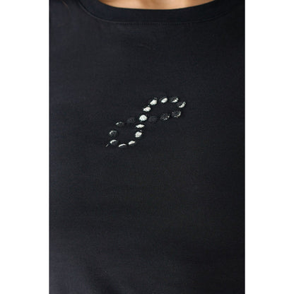 No Grey Area Navy Blue Moon Analemma Top