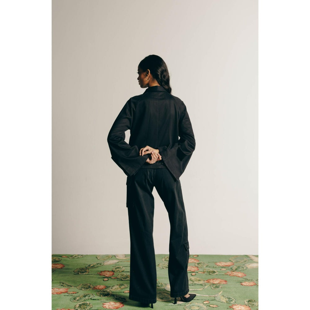 No Grey Area Surrealist Dancing Shacket