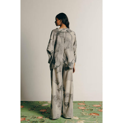 No Grey Area Surrealist Tunic Shirt