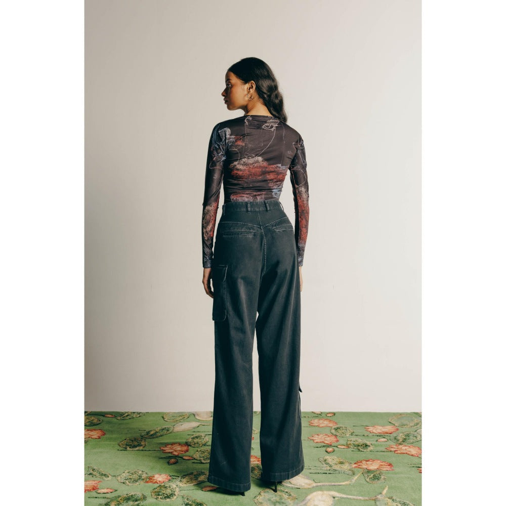 No Grey Area Surrealist Bodysuit