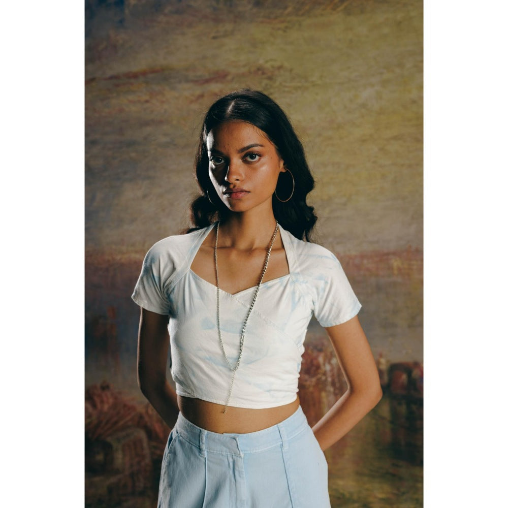 No Grey Area Vintage Haveli Washed Top