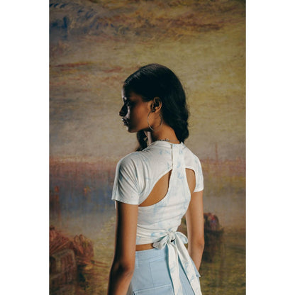 No Grey Area Vintage Haveli Washed Top