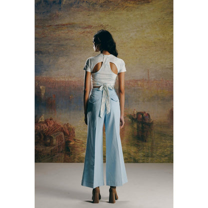 No Grey Area Vintage Haveli Washed Top