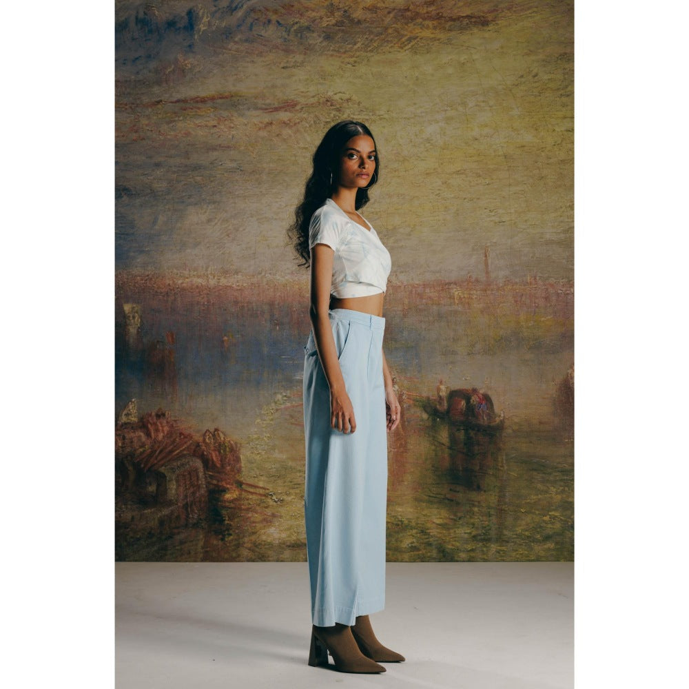 No Grey Area Vintage Haveli Washed Top