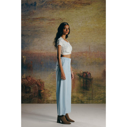 No Grey Area Vintage Haveli Washed Top