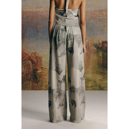 No Grey Area Grey Surrealist Bollywood Pant