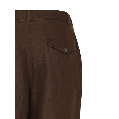 No Grey Area Overdyed Maple Wide Trouser