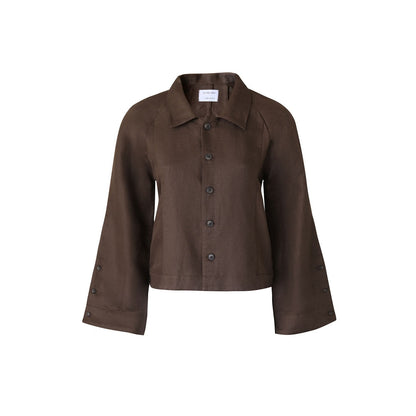 No Grey Area Kolam Twill Shacket