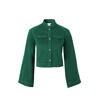 No Grey Area Nehru Twill Jacket