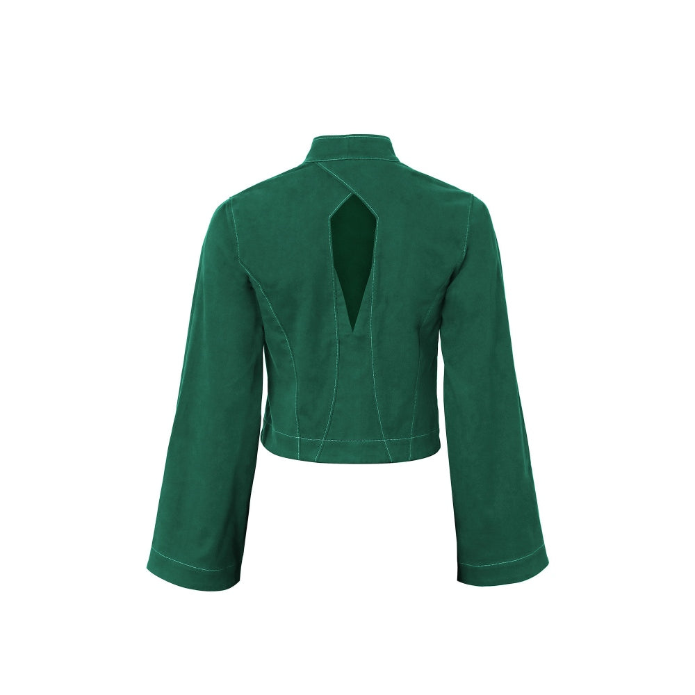 No Grey Area Nehru Twill Jacket