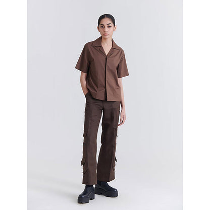 No Grey Area Brown Heron-Lily Shirt