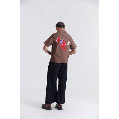 No Grey Area Brown Heron-Lily Shirt