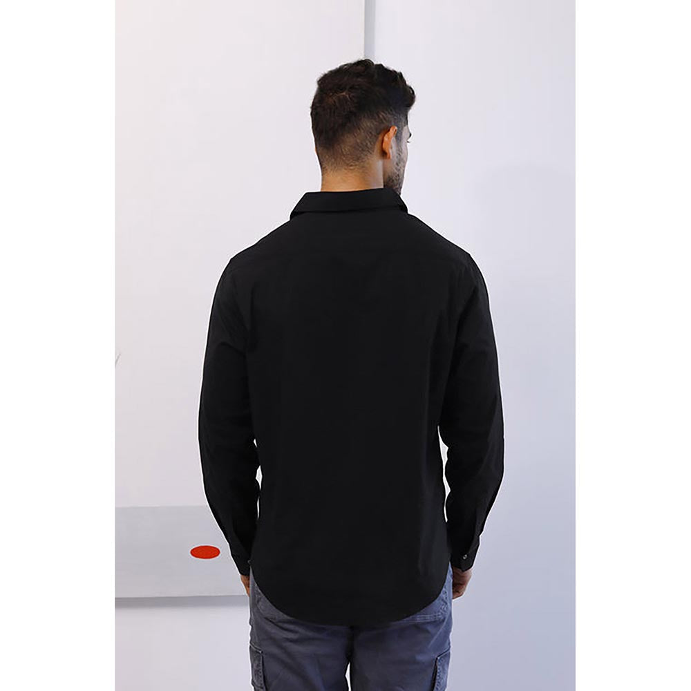 No Grey Area Black Tanpura Shirt