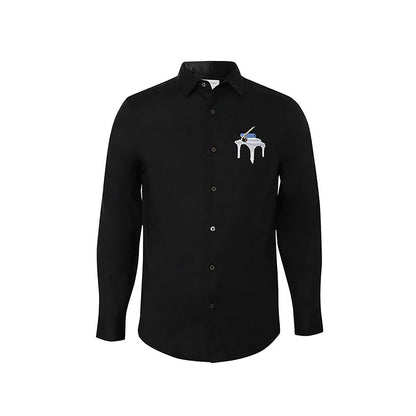 No Grey Area Black Tanpura Shirt