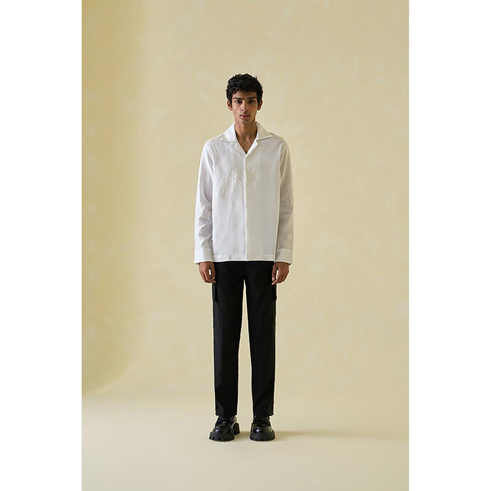 No Grey Area White Third Eye Shirt
