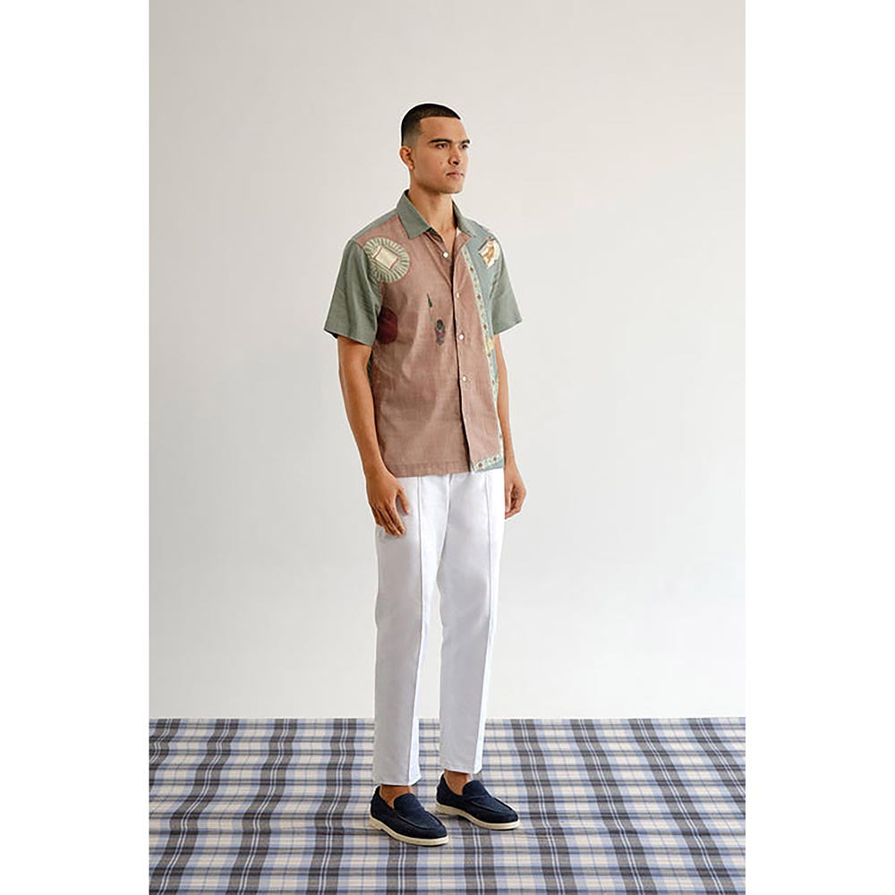 No Grey Area Multi-Color Rose and Raj Shirt