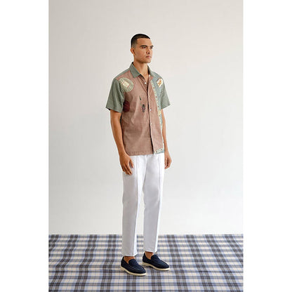 No Grey Area Multi-Color Rose and Raj Shirt