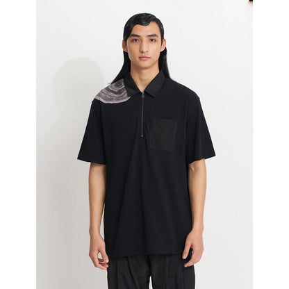 No Grey Area Water Memory Oversized Polo