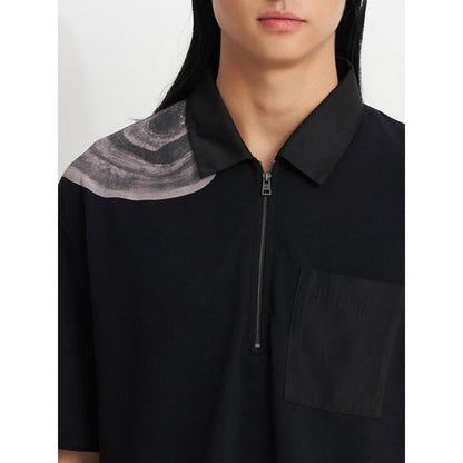 No Grey Area Water Memory Oversized Polo