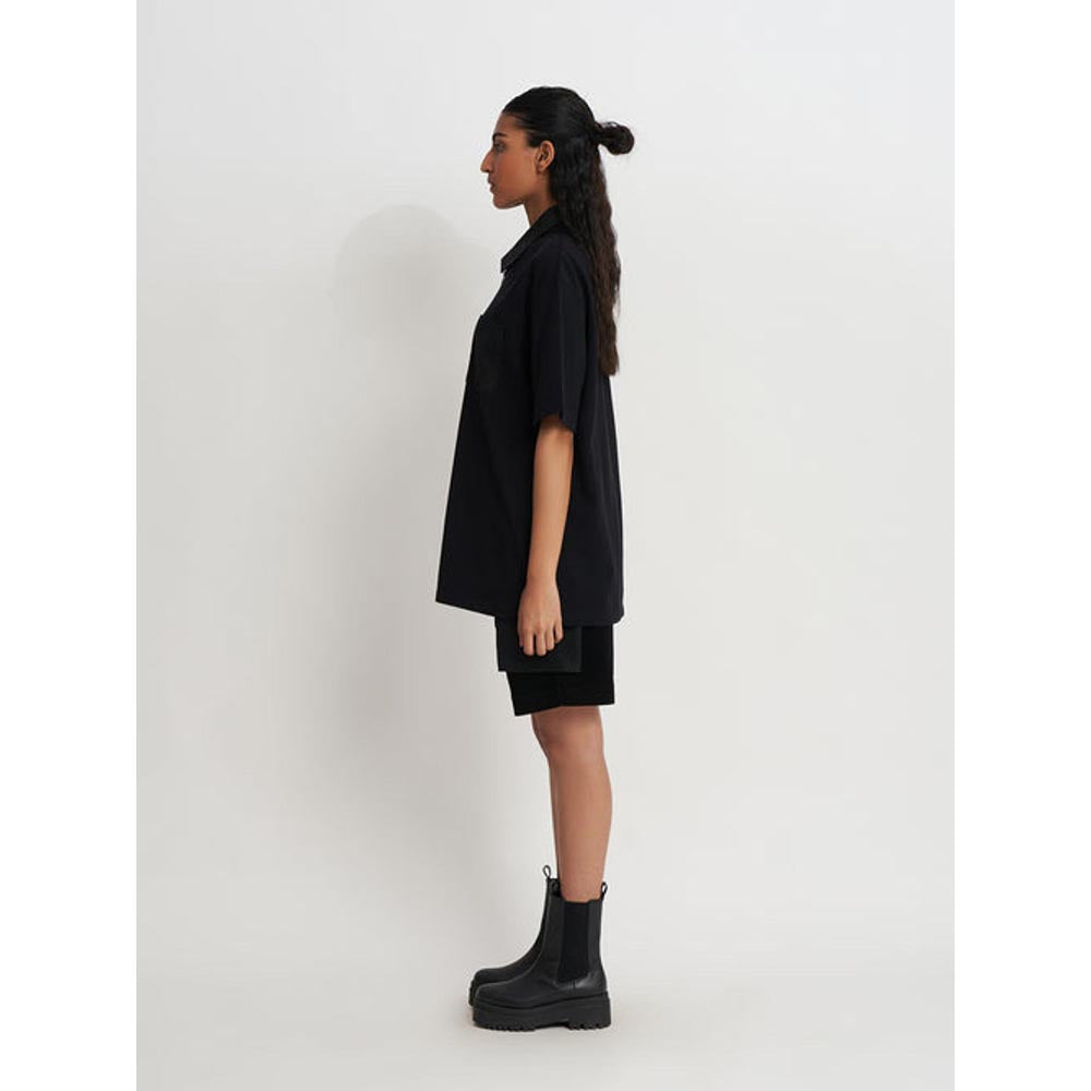 No Grey Area Water Memory Oversized Polo